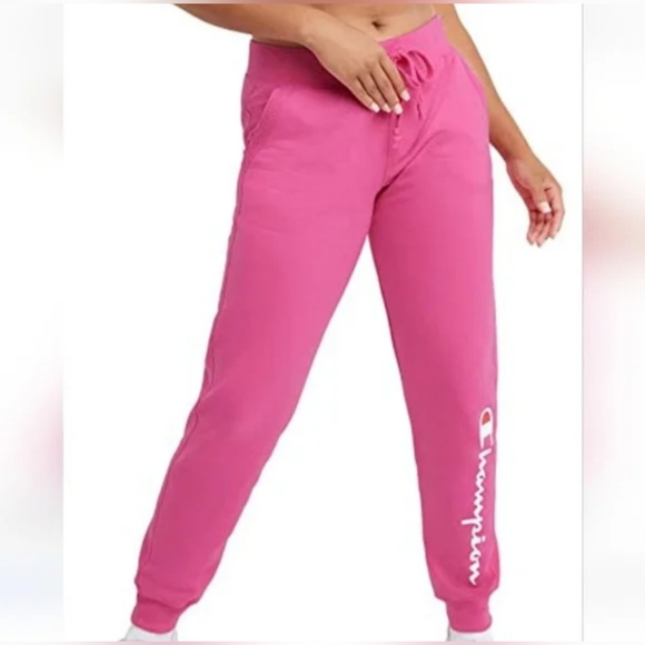Womens Hot Pink Champion Sweatpants 2XL - Picture 1 of 3
